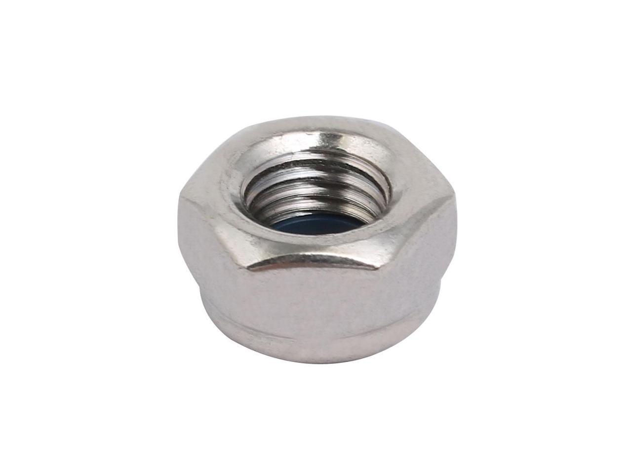 4pcs M10 x 1.25 mm Pitch Stainless Steel Right Hand Thread Hex Nut Metric 