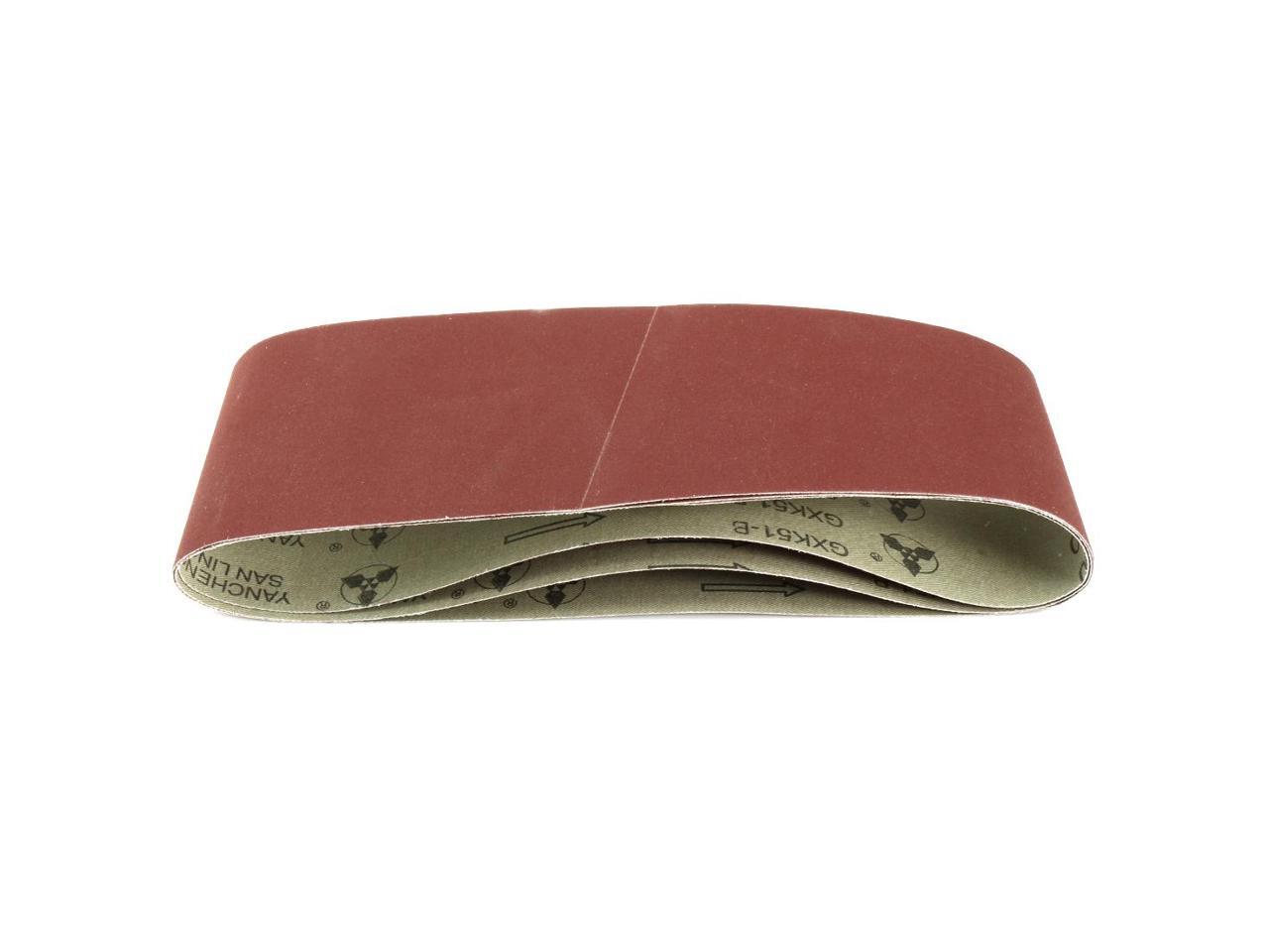 4Inch x 24Inch 400 Grit Tape Butt Joint Aluminum Oxide Sanding Belt