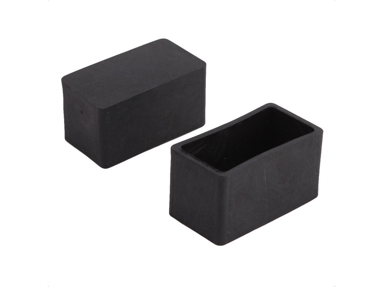 Unique Bargains 100 Pcs Antislip Rubber Rectangle 40mm x 20mm Chair ...