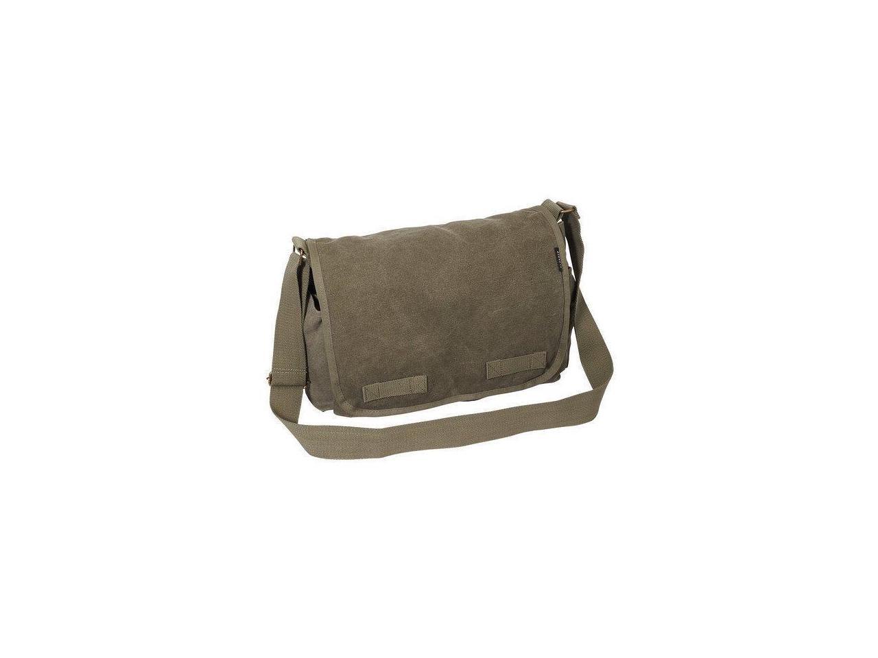 everest large cotton messenger bag