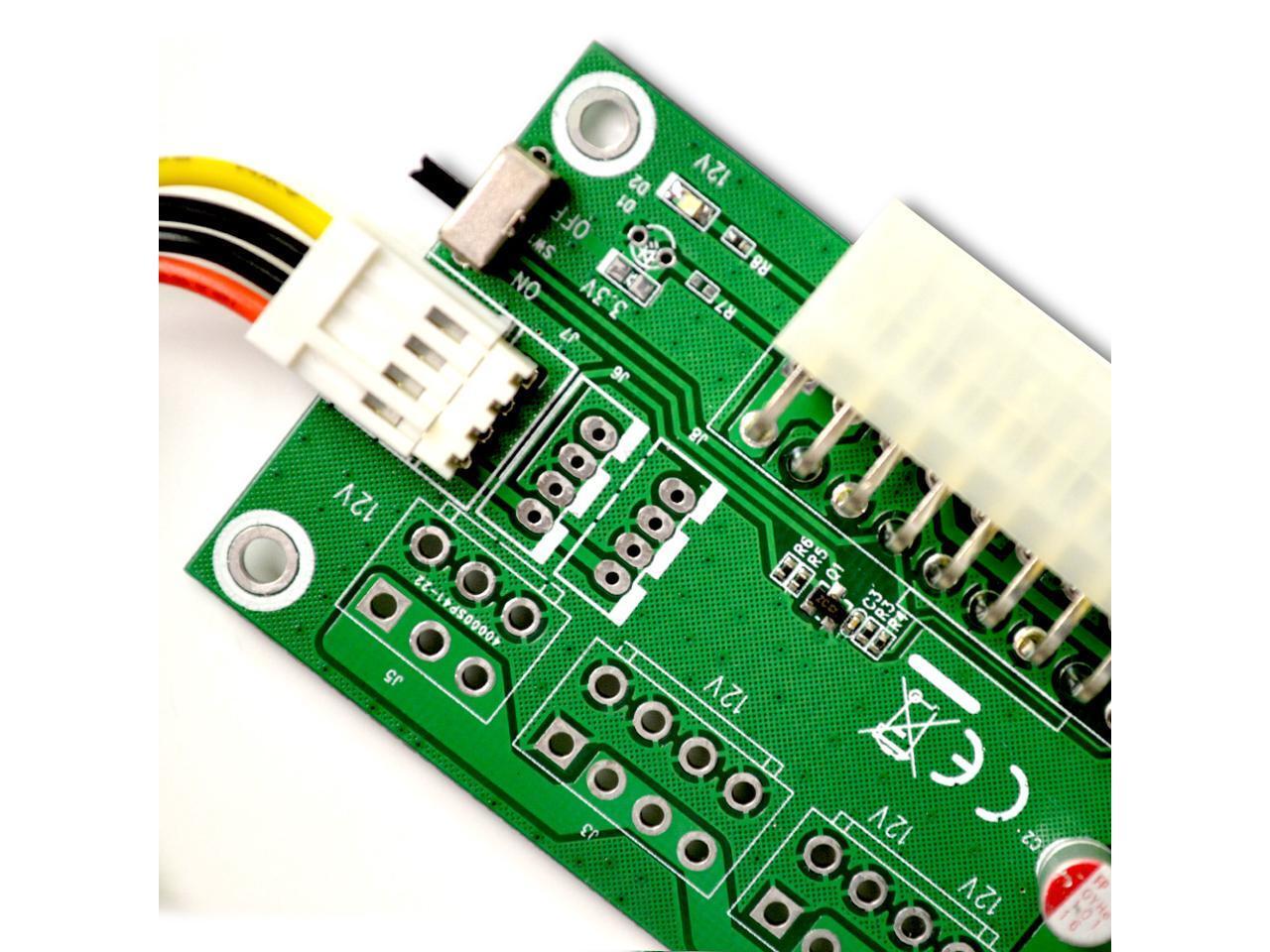 Dual Power Supply PSU Adapter Switch Dummy Plug Card Perfect for