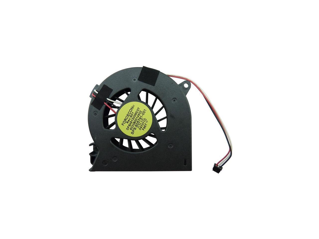 3 PIN New laptop CPU cooling fan for HP 6033B0014602 DFS481305MC0T-F96T ...