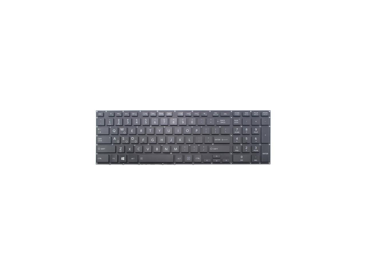 Laptop Replacement Backlit Keyboard For Toshiba Qosmio X70-a X75-a 