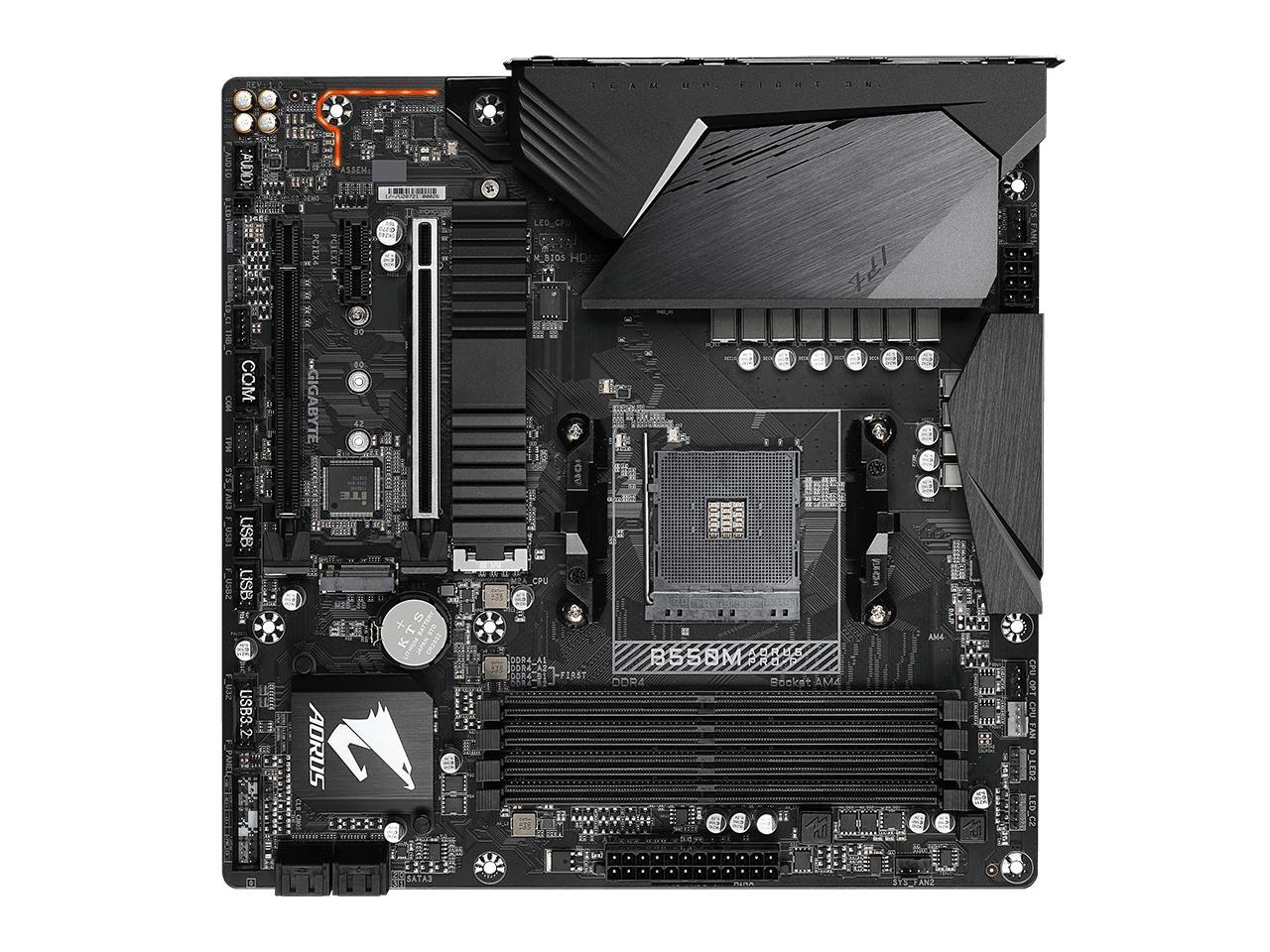 GIGABYTE B550M AORUS PRO-P AM4 Micro ATX AMD Motherboard - Newegg.com