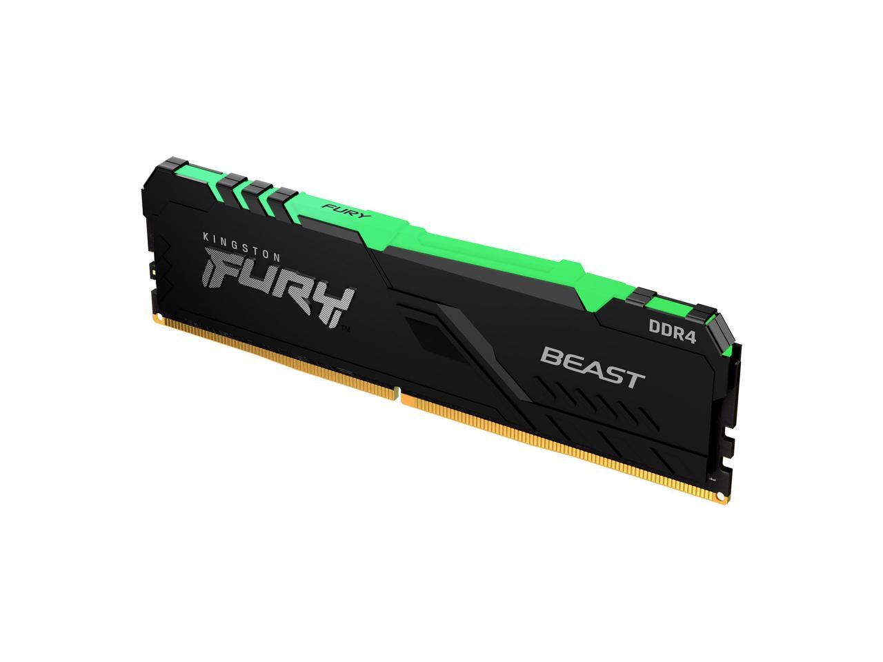 kingston fury beast black rgb 16gb