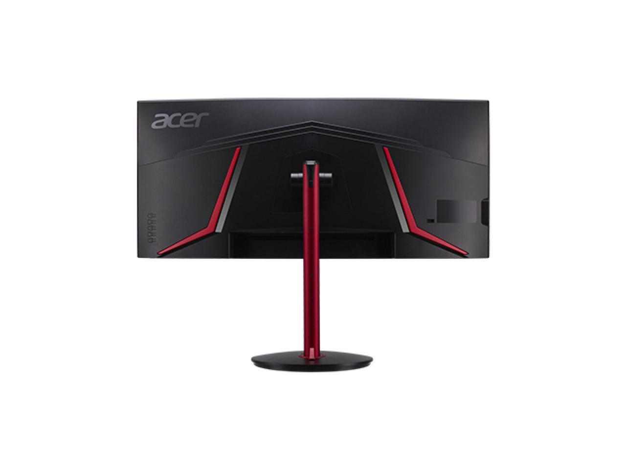 Acer Nitro Xz342cu P 34 21 9 Uwqhd 144hz Curved Va Led Lcd Gaming Monitor Built In Speakers