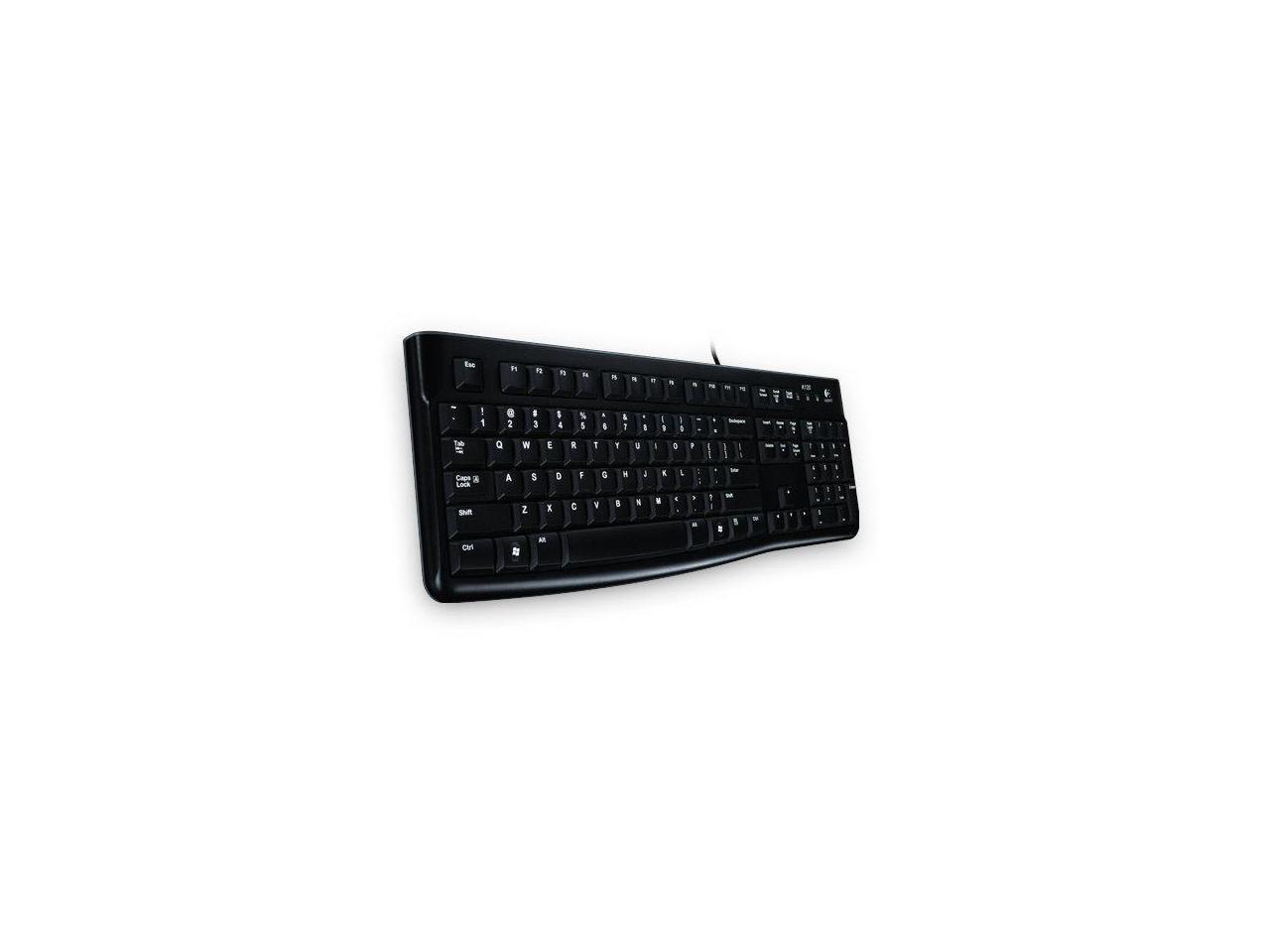 Клавиатура logitech k120 black 920 002522 usb офисная для пк интерфейс подключения usb цвет черный