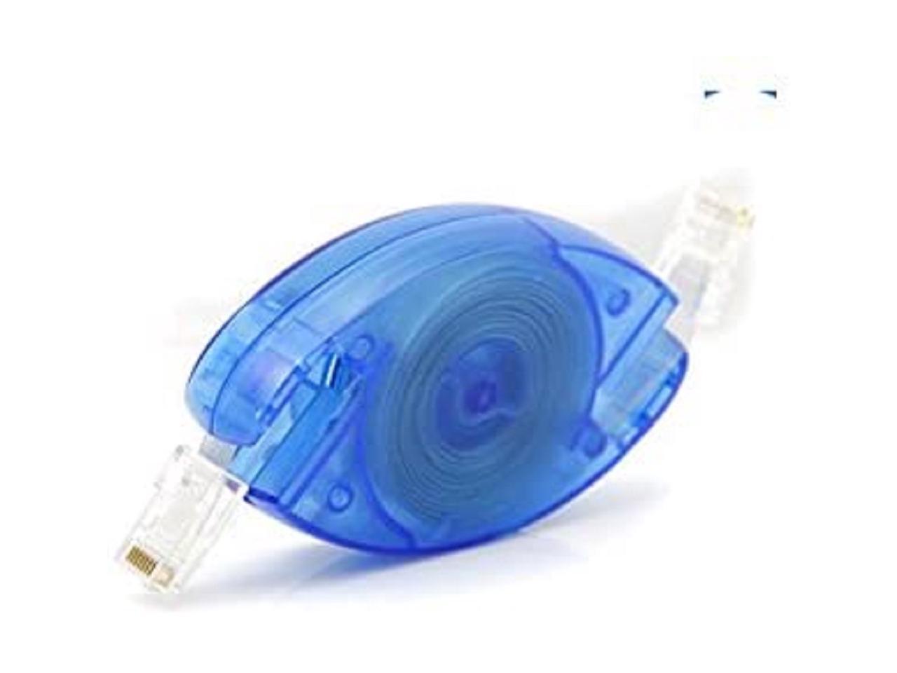 2 Pack Retractable LAN Cat5 RJ45 Network Net Cable