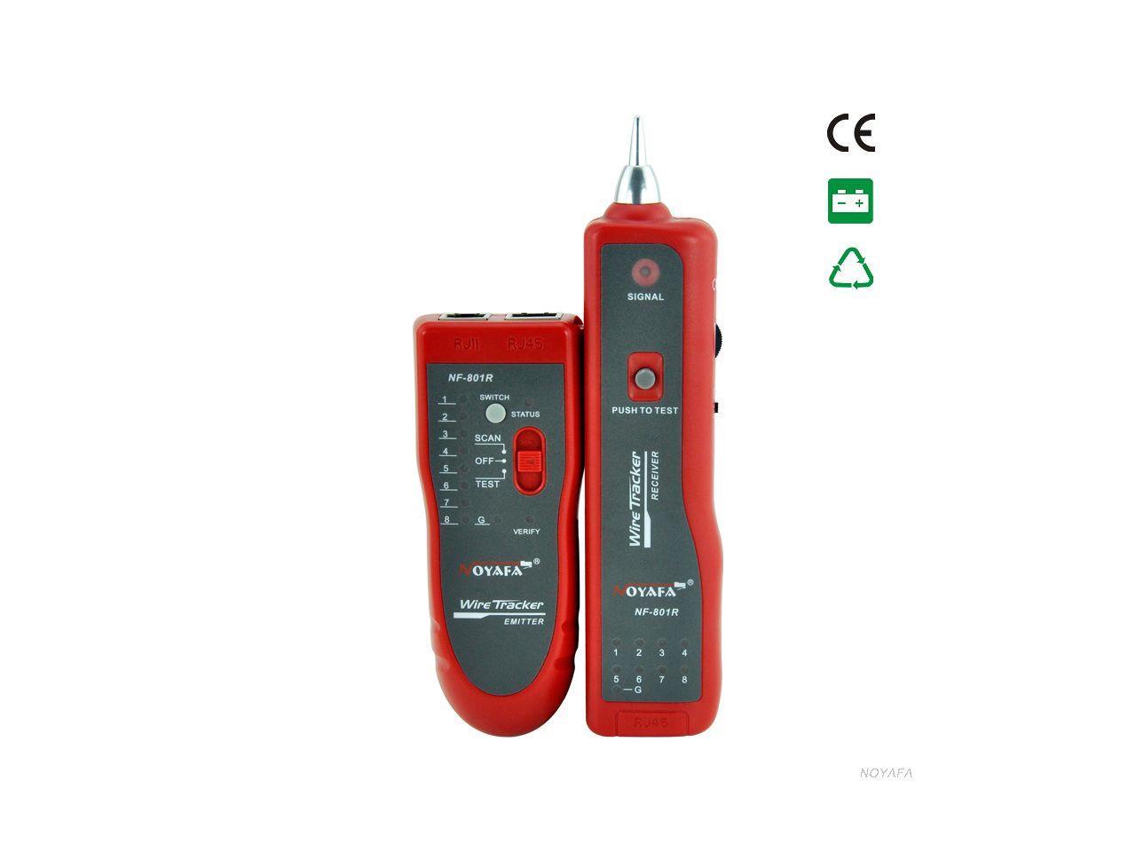 Multifunctional Cable Detector NF-801R,Network RJ11 RJ45 Lan Wire ...