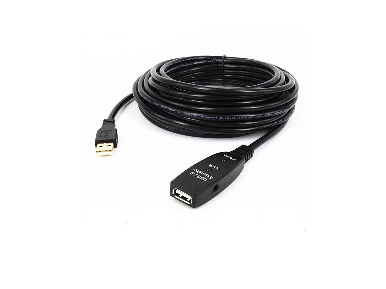 Cable Length: Other ShineBear 2017 Newest Arrival 5 Meters USB 2.0 Male to Female Cable Active Repeater USB Extension Extender Cable Adapter