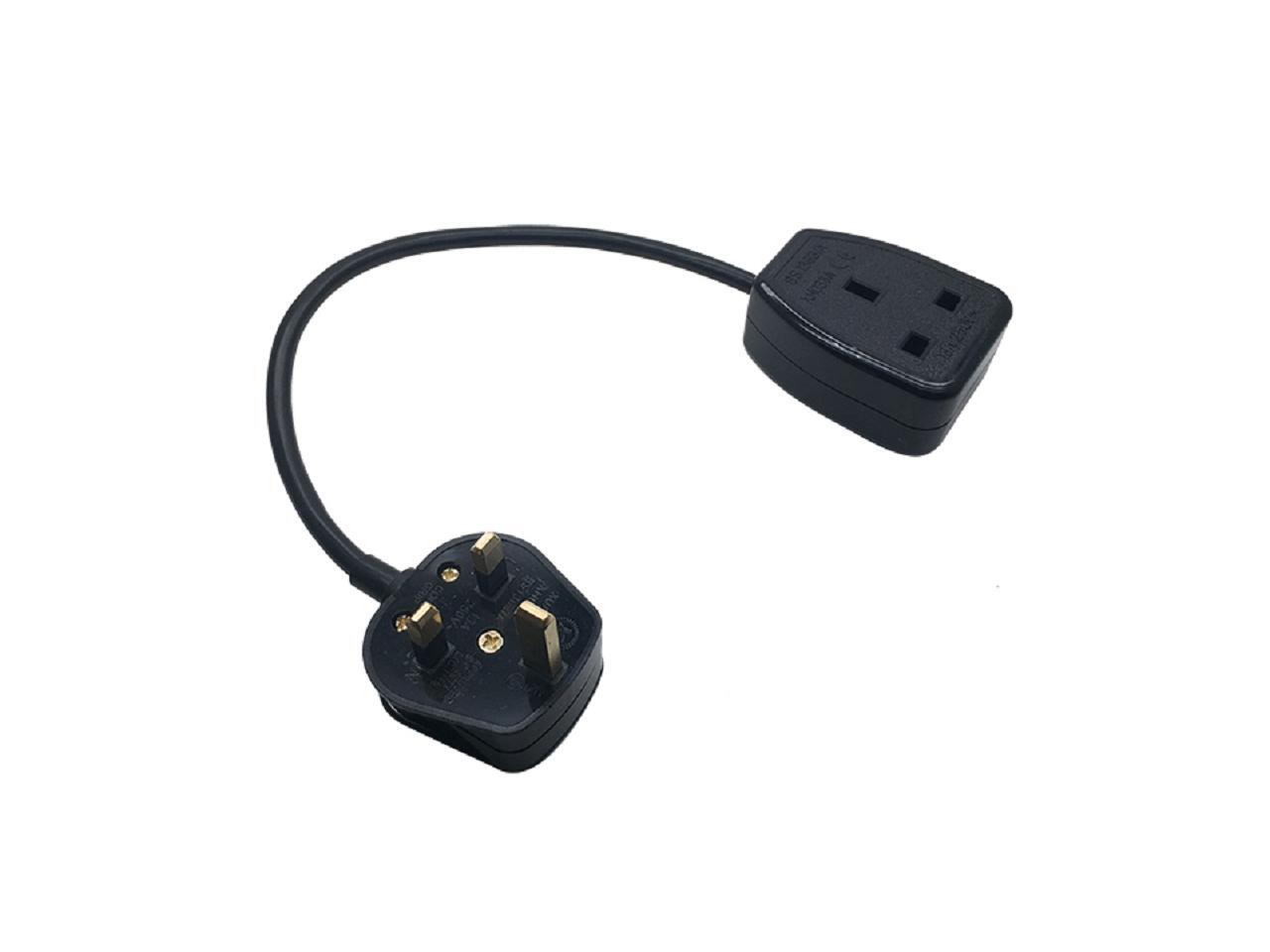 UK British Standard Power M/F Extension cord cable,UK extension cord ...