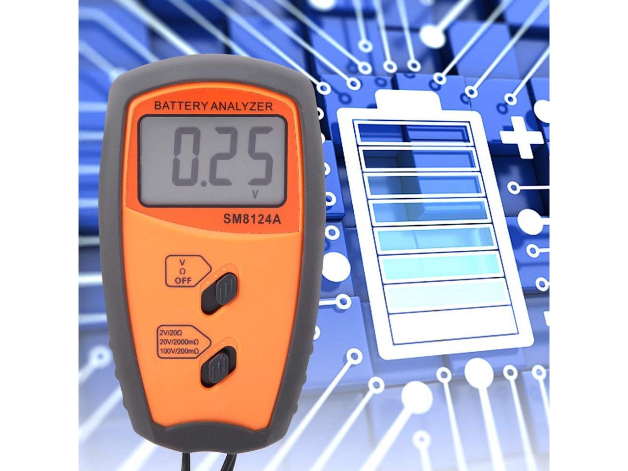 Battery Testers Battery Resistance Voltmeter Internal Impedance Meter