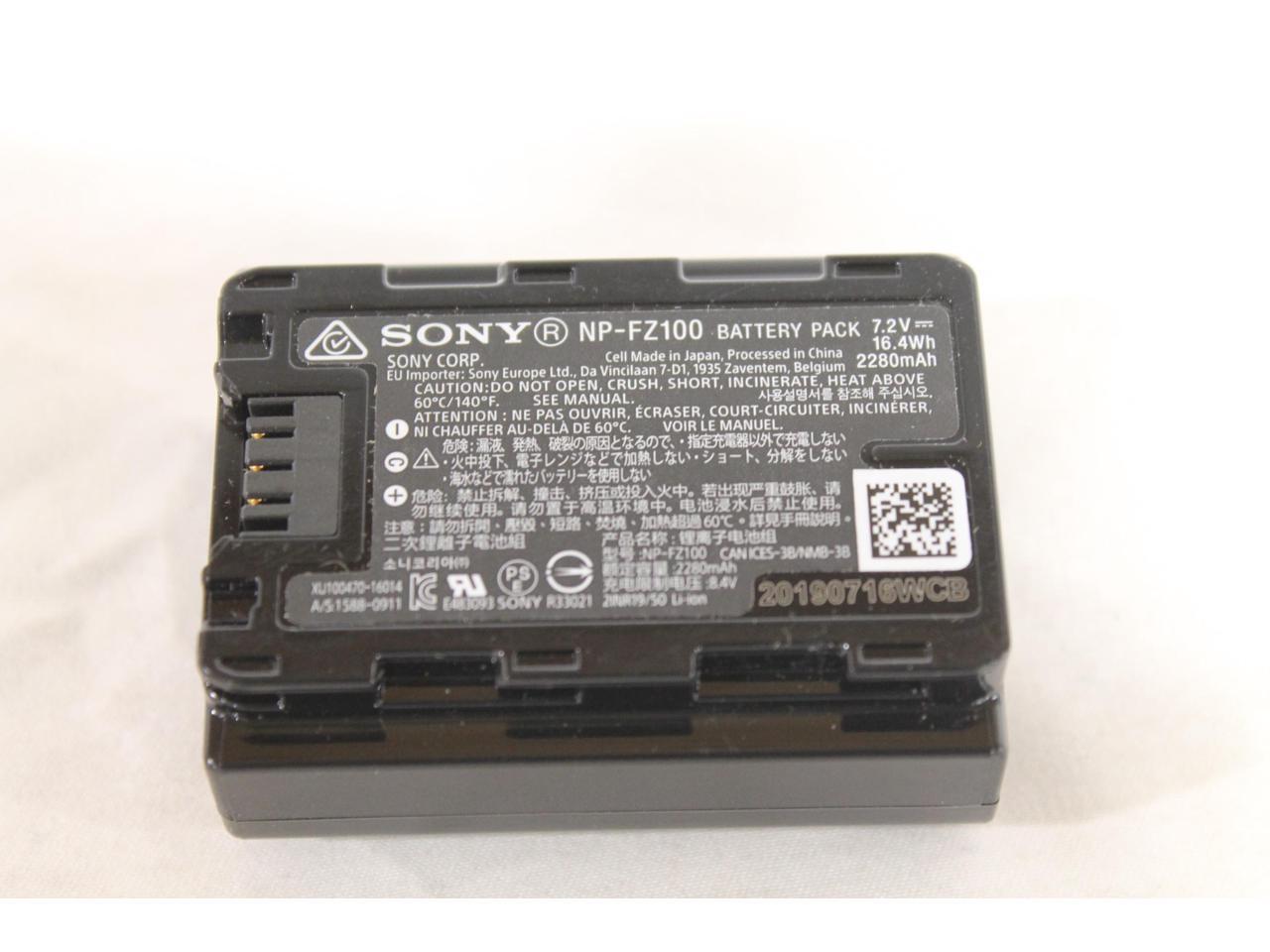 Sony ZSeries NPFZ100 7.2V 2,280mAh Rechargeable Battery Pack