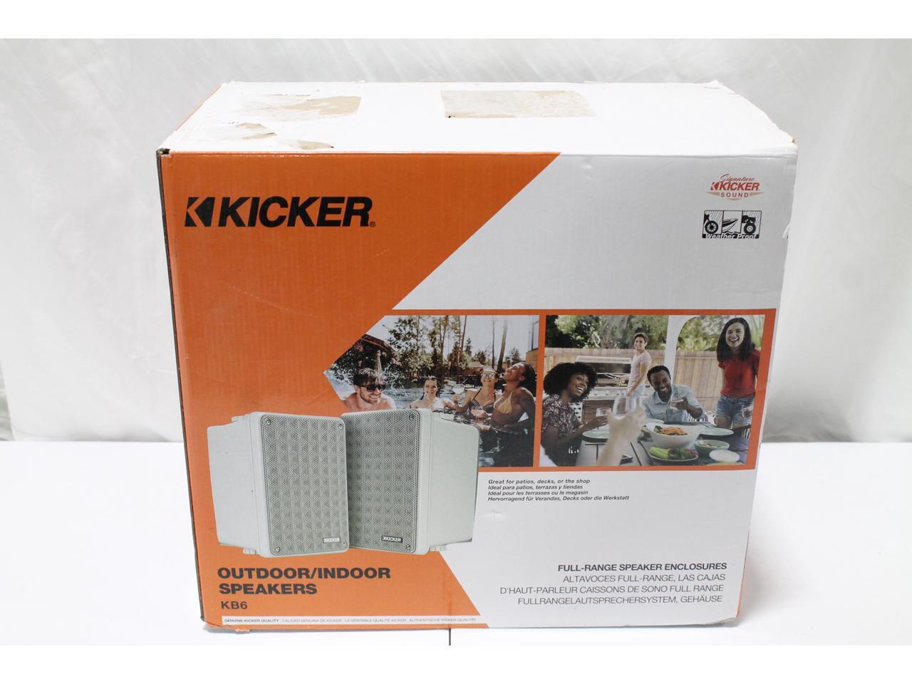 kicker indoor outdoor speakers