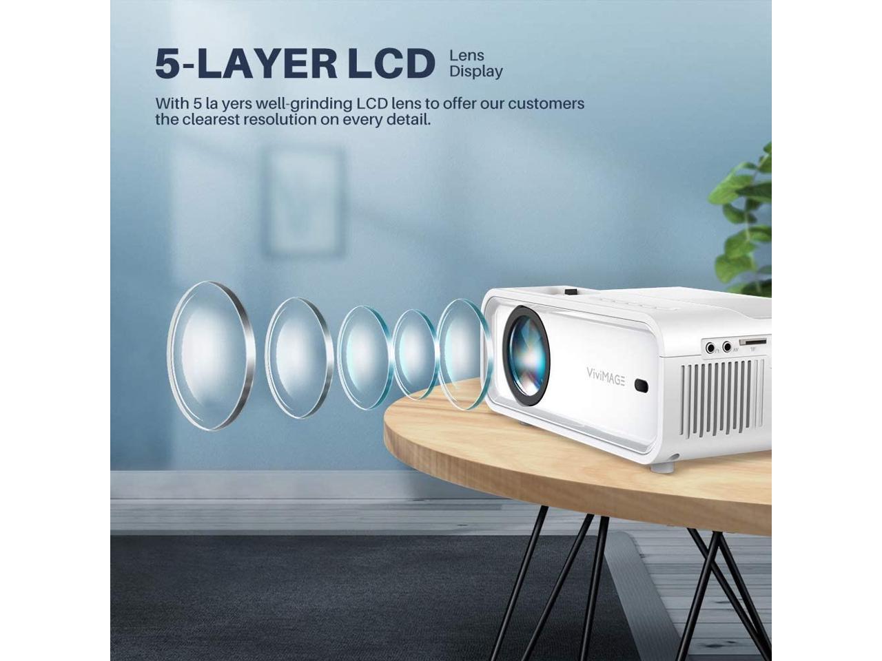 VIVIMAGE Explore 2 Mini WiFi Projector 