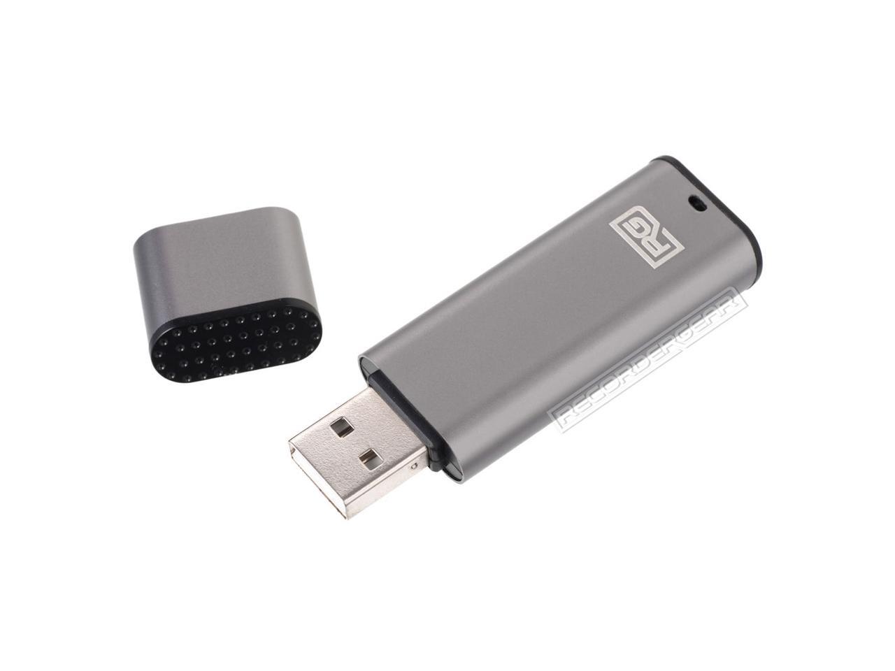 FD10 8GB USB Flash Drive Voice Recorder Small 192kbps HD Quality 