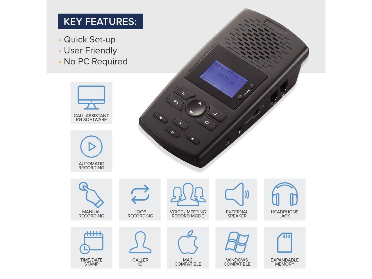 recordergear-tr600-landline-phone-call-recorder-for-analog-ip-digital