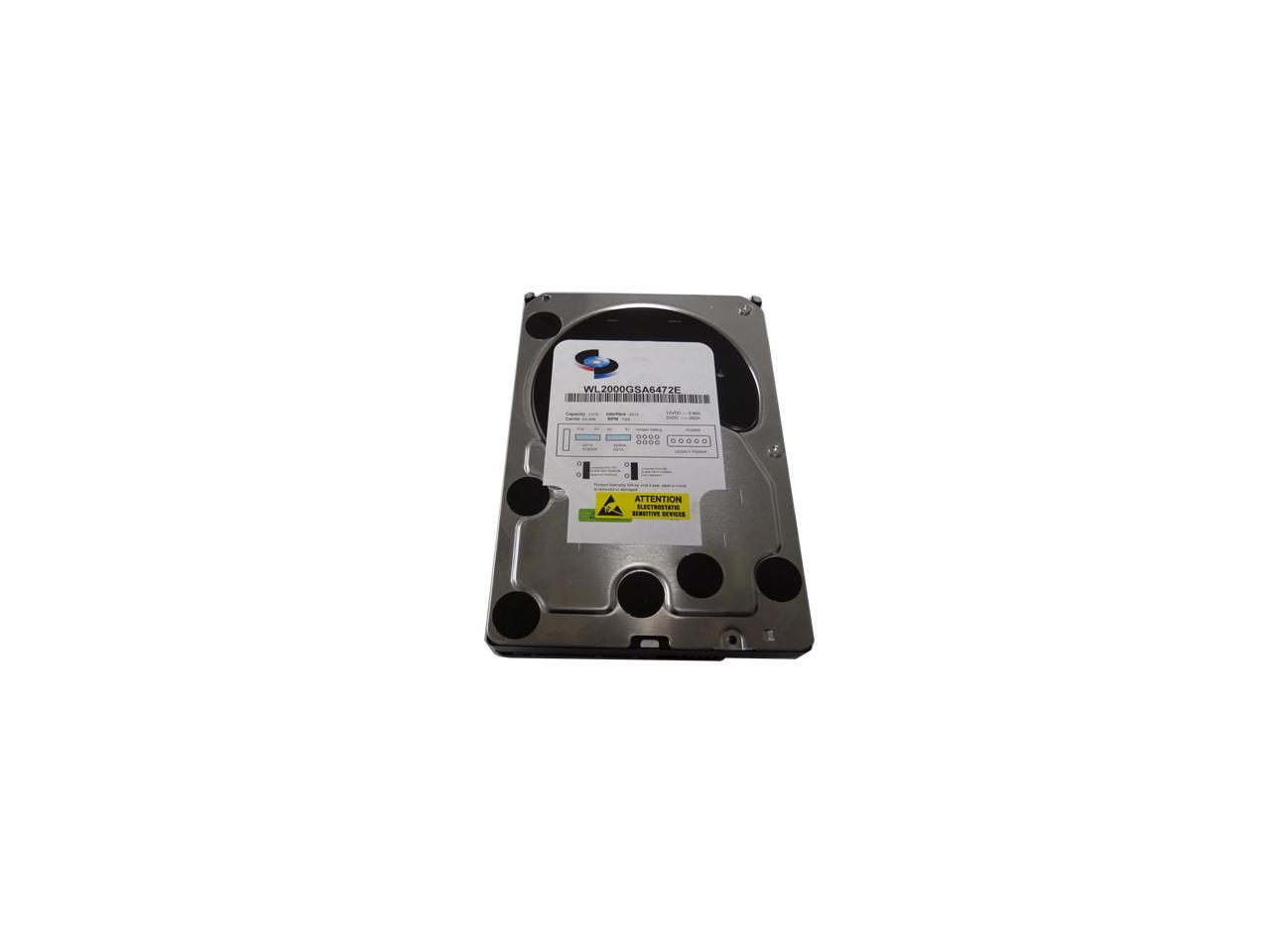 WL 2TB (2 Terabyte) 64MB Cache 7200RPM SATA 3.0Gb/s Internal 3.5\