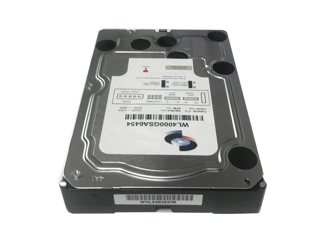 White Label WL 4TB 7200RPM 64MB キャッシュ SATA 6.0Gb/s