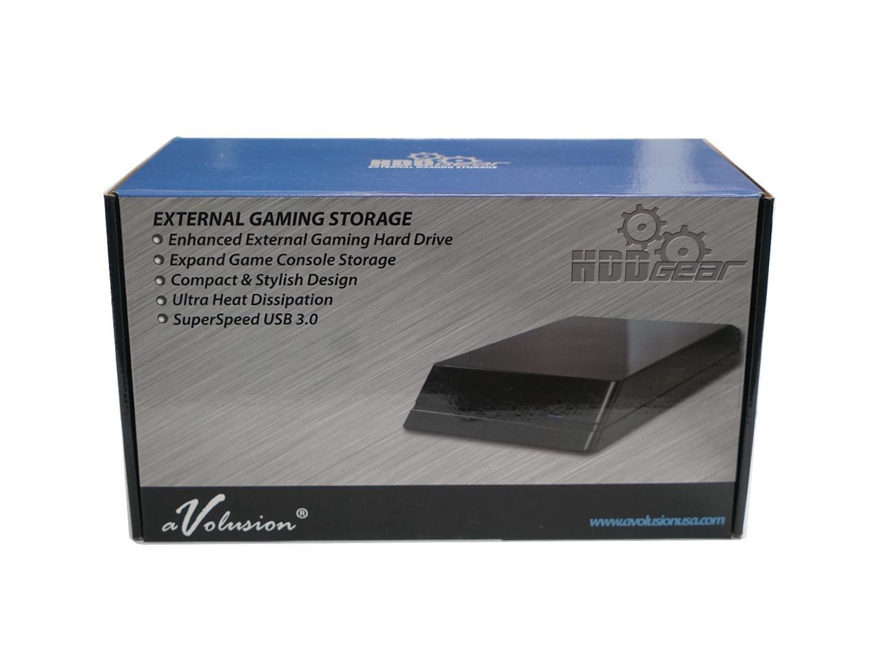 Avolusion HDDGear 4TB USB 3.0 External Gaming Hard Drive (for XBOX ONE ...