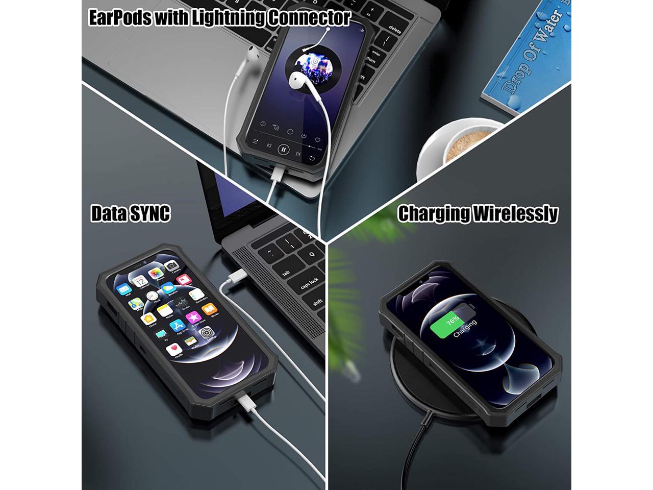 ZEROLEMON iPhone 12 Pro Max Battery Case 10000mAh, Qi Wireless Charge