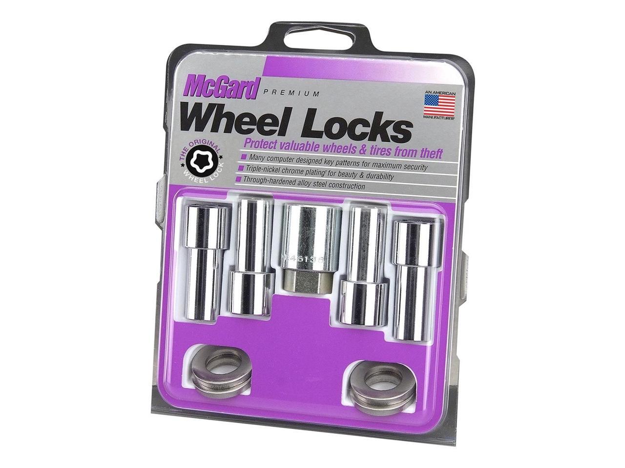 McGard 23180 Chrome Extra Long Shank Wheel Lock Set (7/16"20)