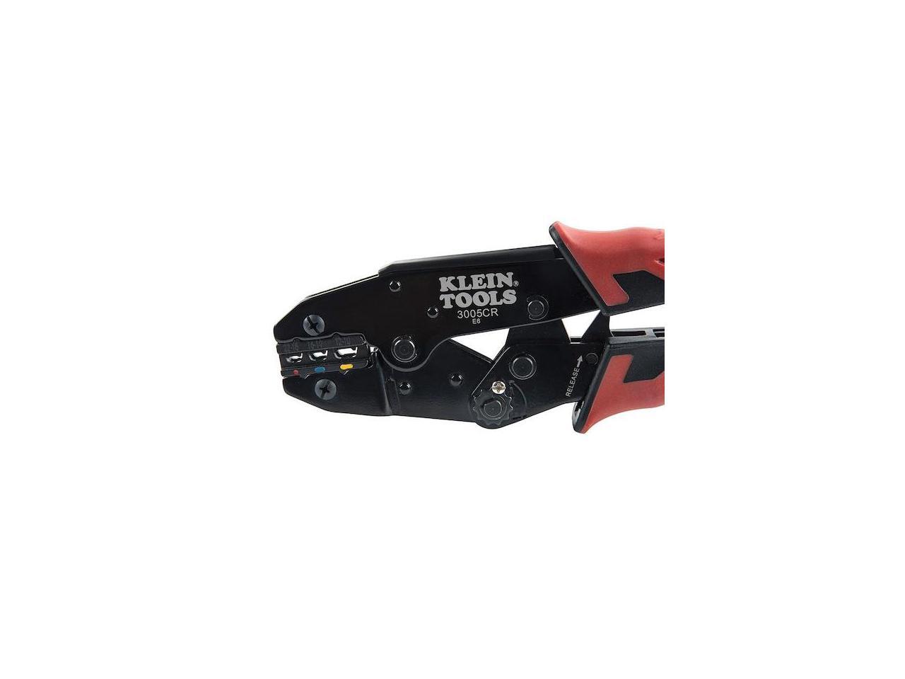 Klein Tools Full Cycle Ratcheting Crimper 1022 AWG