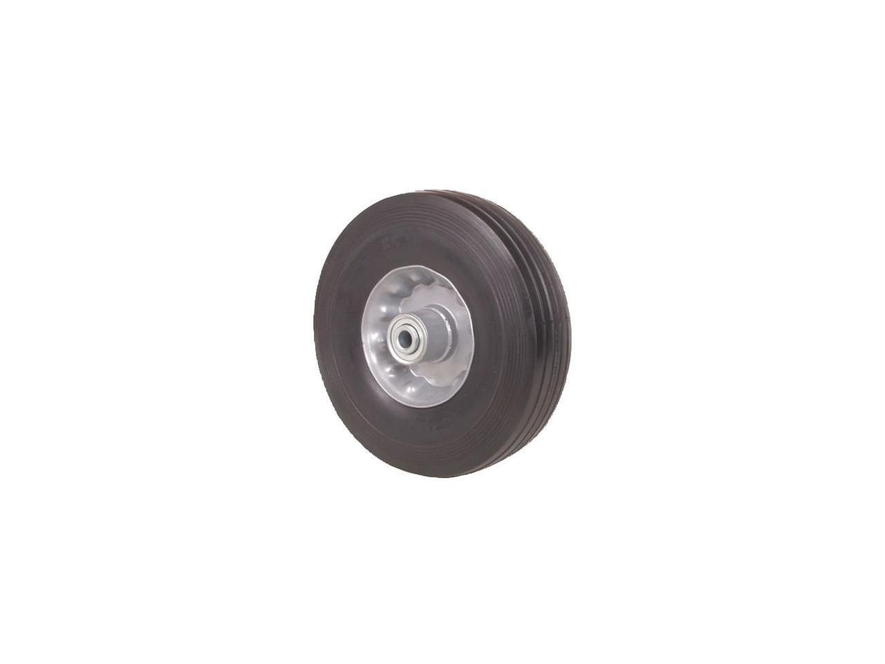 Zoro Select 1Nwy4 Solid Rubber Wheel,8 In.,350 Lb.,Sym 
