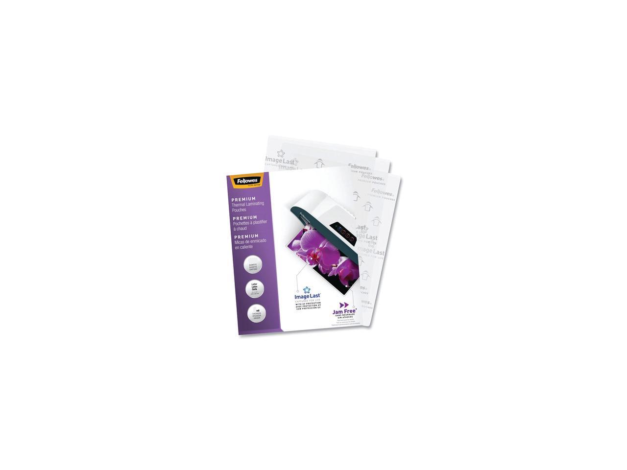 Fellowes ImageLast Premium Thermal Pouches Letter 120/Pack 1530746 5228901 