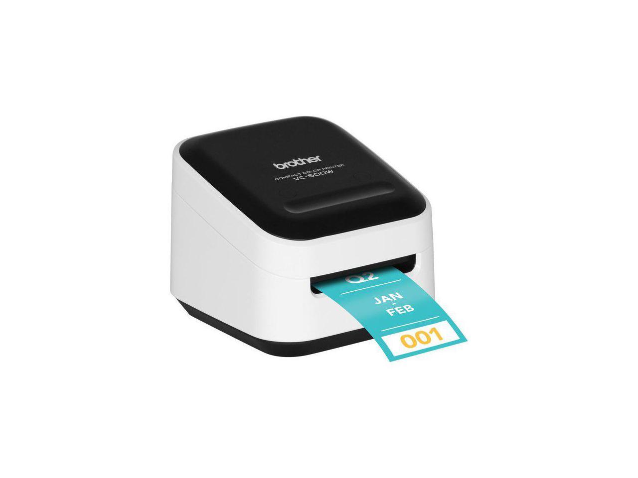 Brother VC500W Wireless Compact Color Label & Photo Printer ...