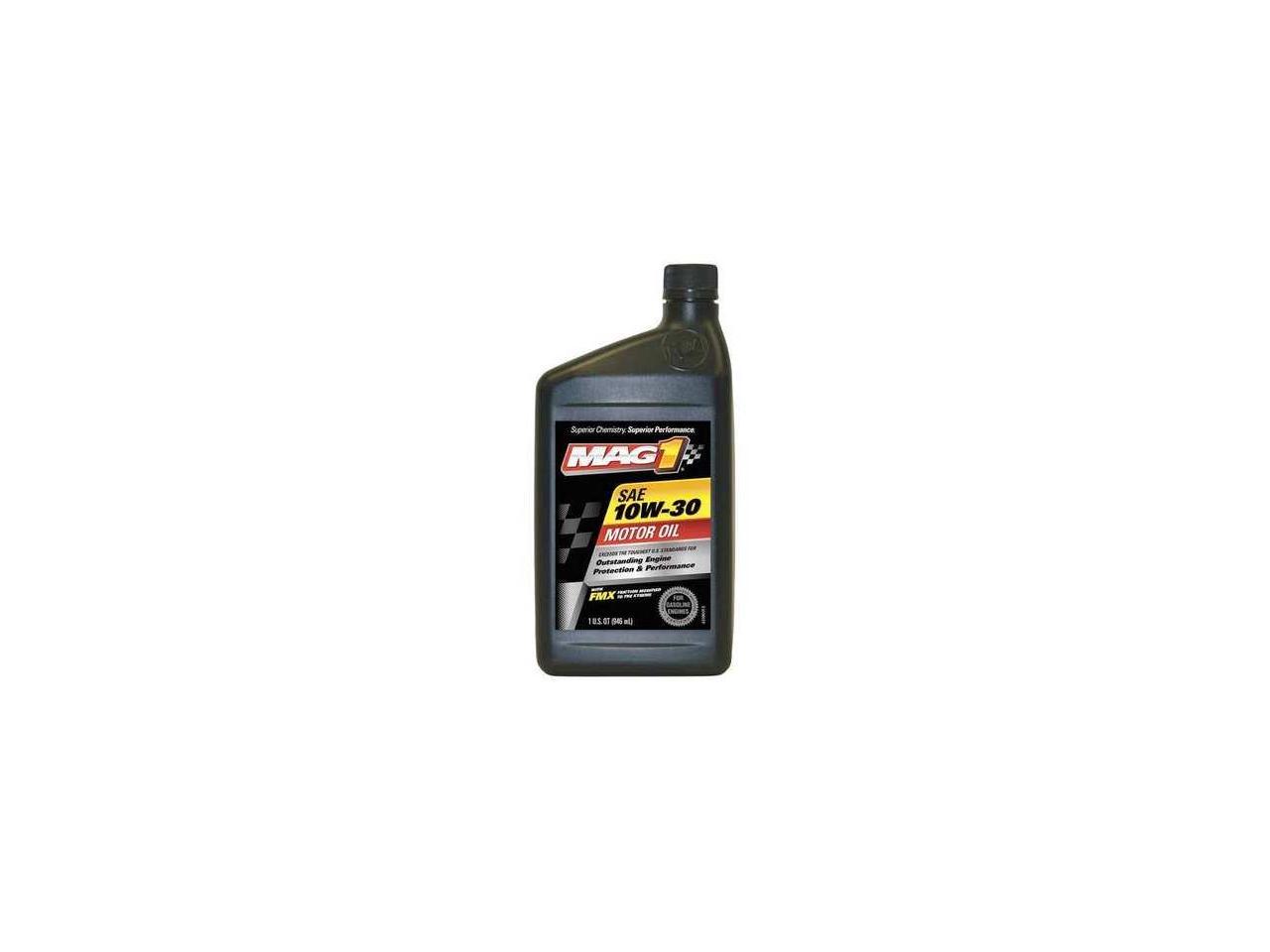 Mag 1 Conventional Engine Oil, 1 qt. Bottle, SAE Grade: 10W-30, Amber ...