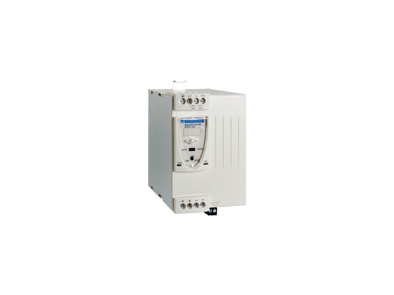 SCHNEIDER ELECTRIC ABL8RPS24100 DC Power Supply,24VDC,10A,50/60Hz ...