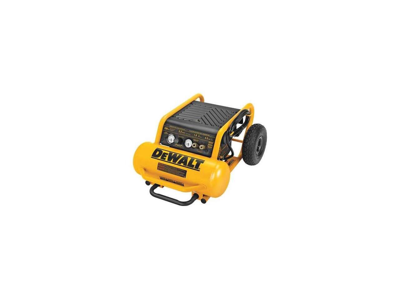 D55146 1.6 HP 4.5 Gallon OilFree Wheeled Portable Air Compressor