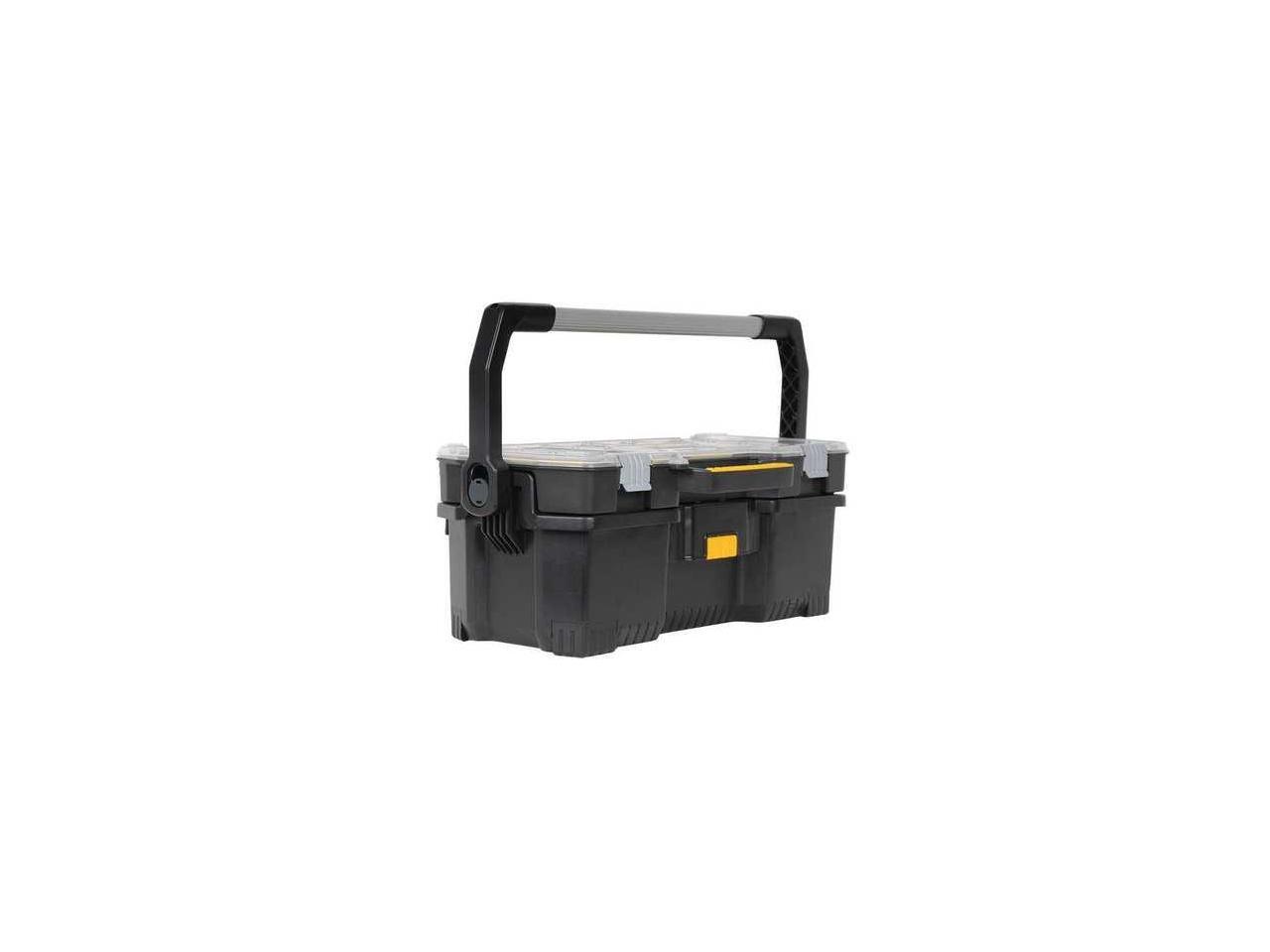 DEWALT DWST24075 Tool Box w/ Organizer HxWxD 10" x 26" x 13