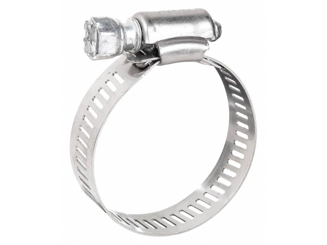 Hose Clamp, SS, Minimum Diameter 13/4, SAE 36, PK10