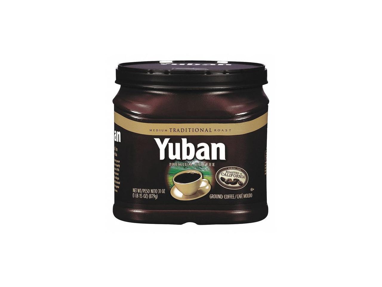 Yuban Original Premium Coffee Ground 31oz Can 04707