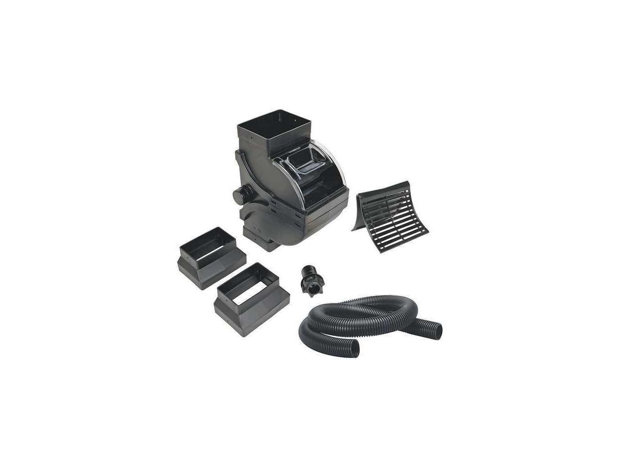 Fiskars 5962 Rain Barrel DiverterPro Kit, Black 59626935 FISKARS