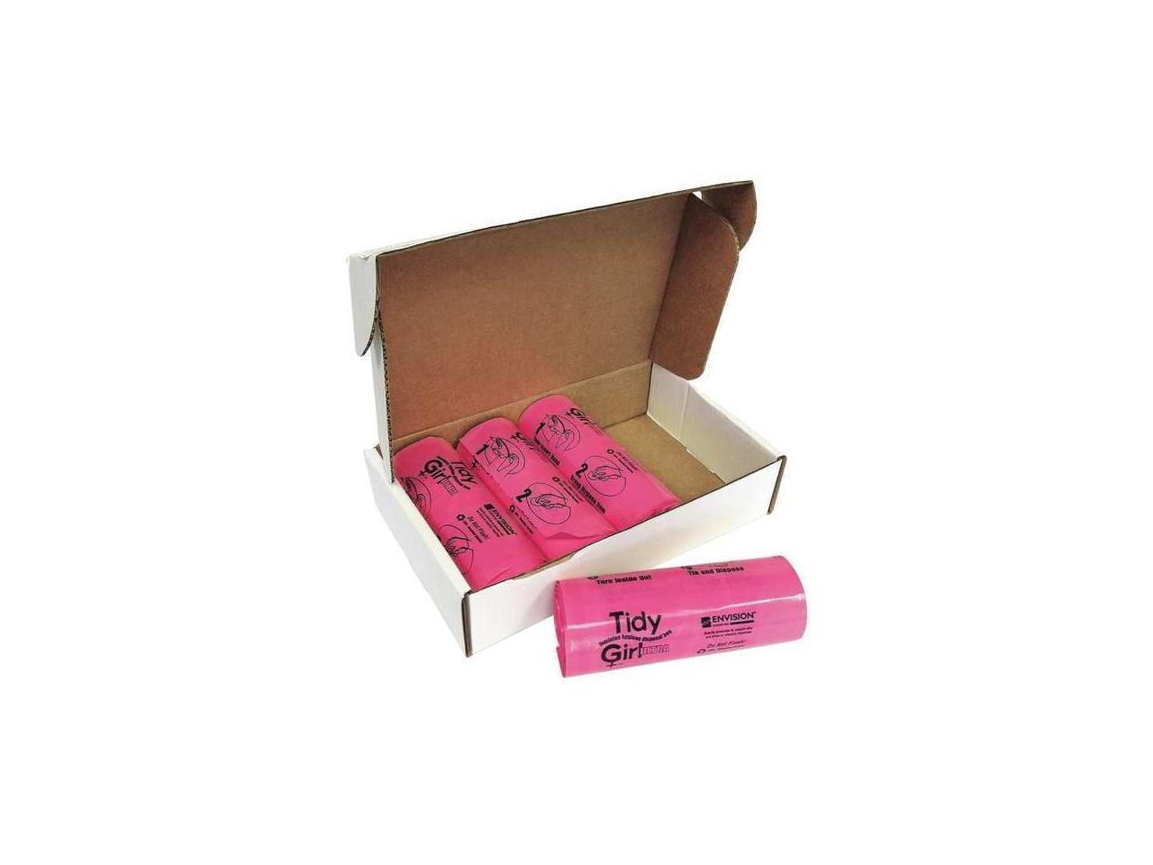 Stout Tidy Girl Feminine Hygiene Sanitary Disposal Bags 150/Roll 4