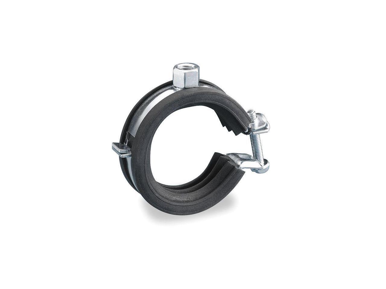 NVENT CADDY 454017 EZRiser Superfix Cushioned Pipe Clamp,Size 4 In