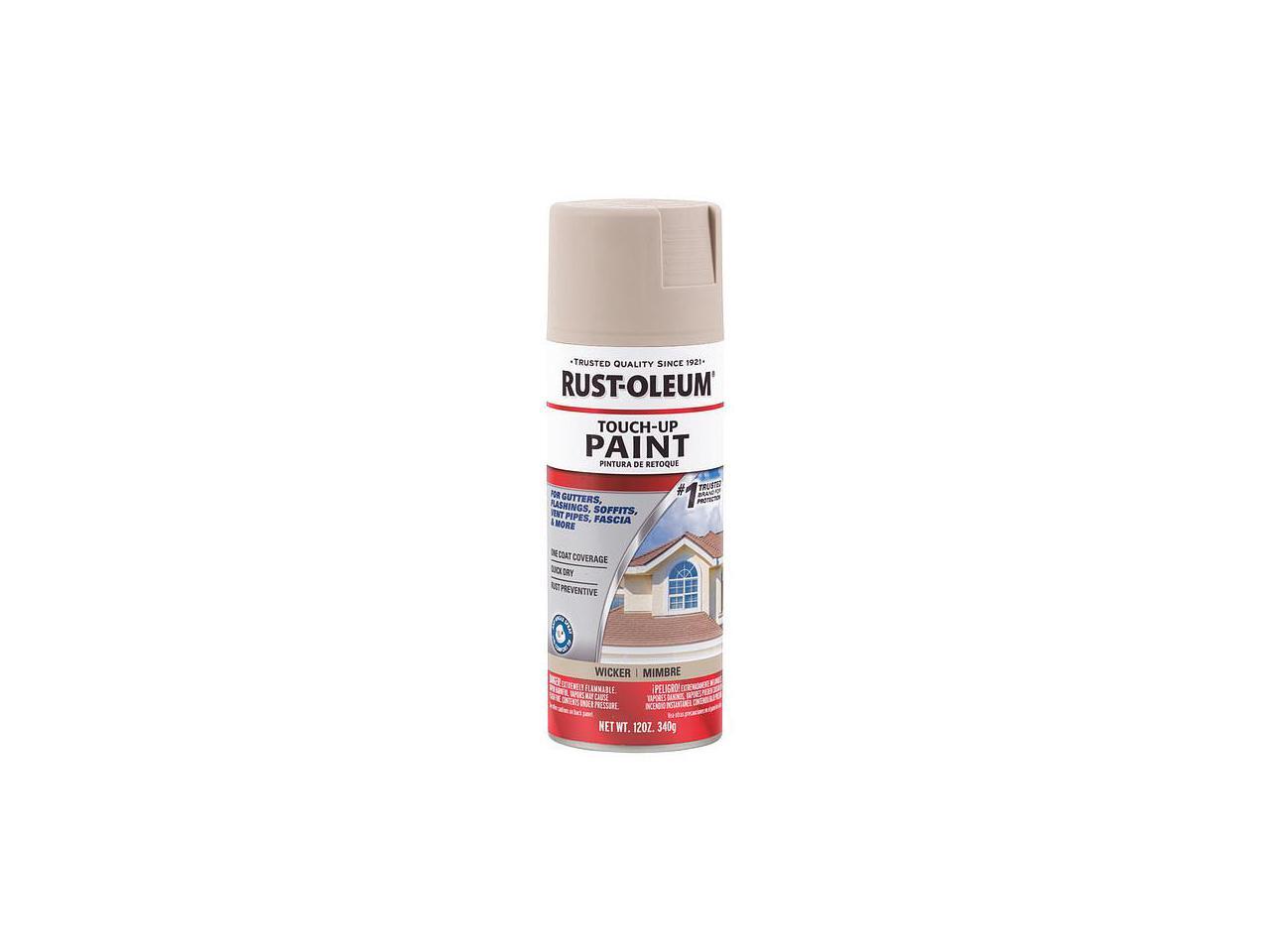 RUSTOLEUM 313812 Weather Resistant Paint, Unfinished, Wicker, 12 oz
