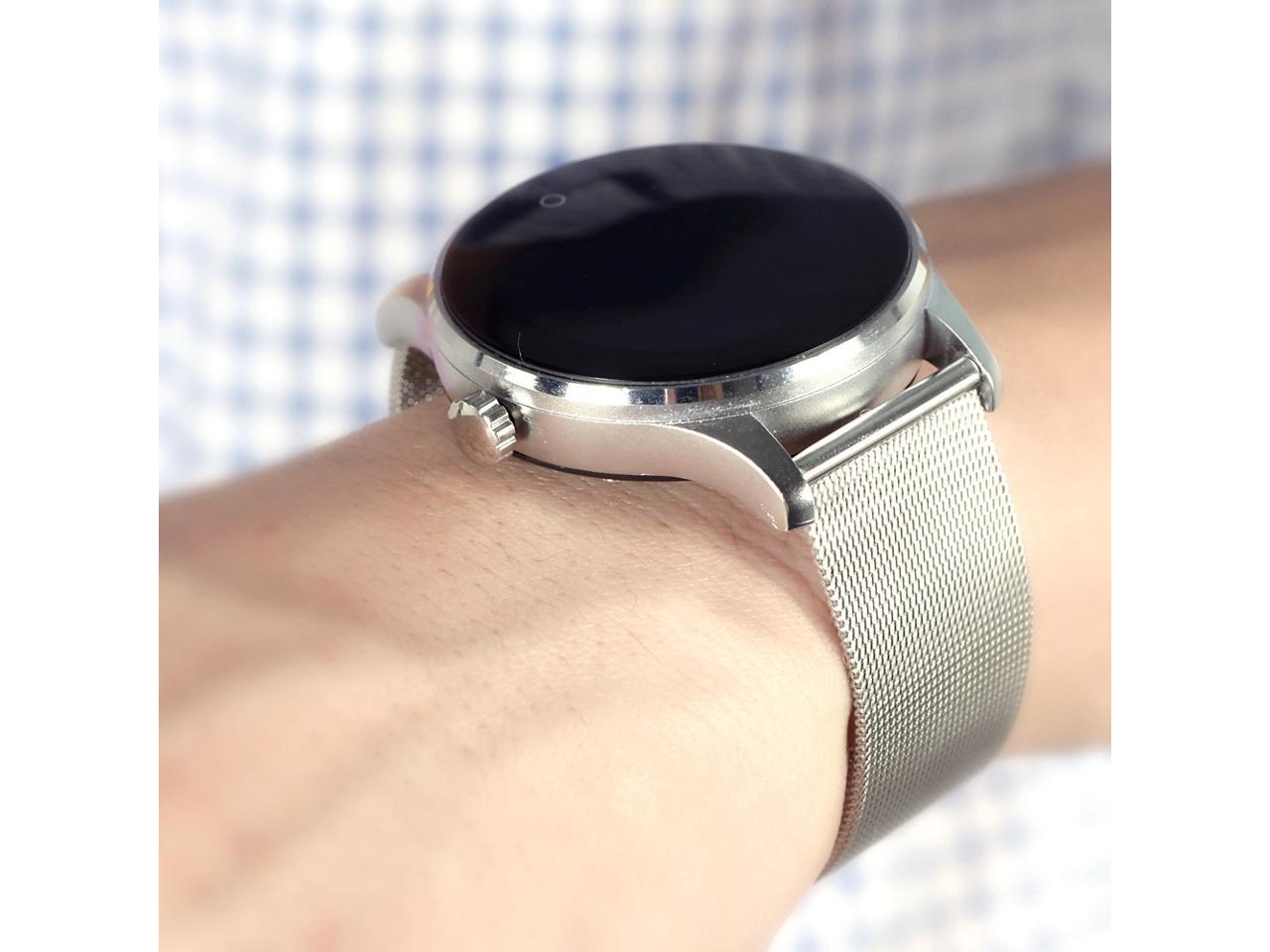 k88h stainless steel smartwatch