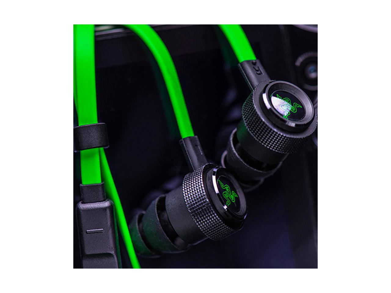 Razer Hammerhead V2 Pro In Ear With Mic Gaming Headsets Noise Isolation Stereo Deep Bass Mobile Phones Computer Earphones Newegg Com