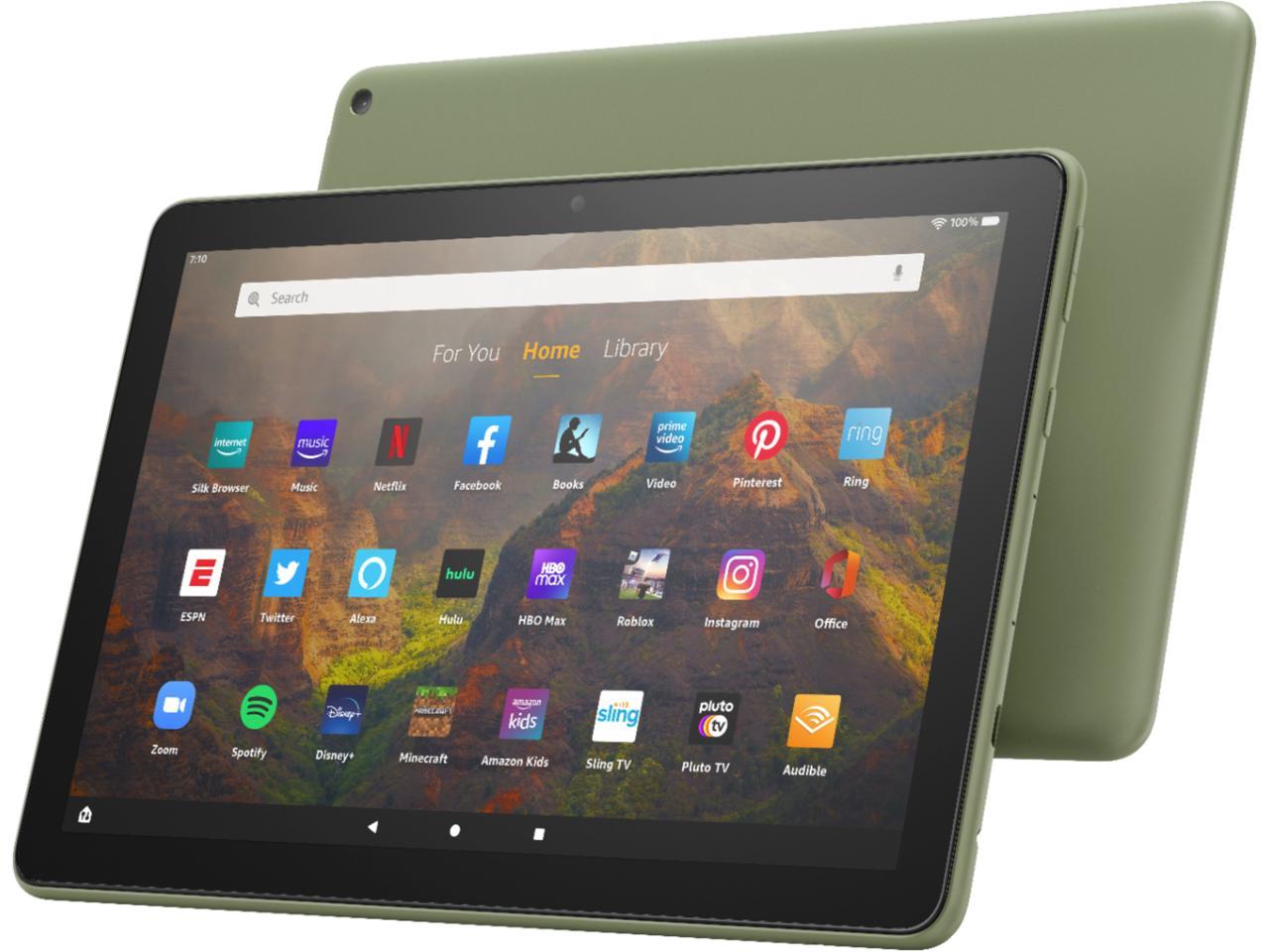 Amazon Fire 10.1" HD Tablet 32GB - Olive B08F6L6HVP - T76N2B - Newegg.com