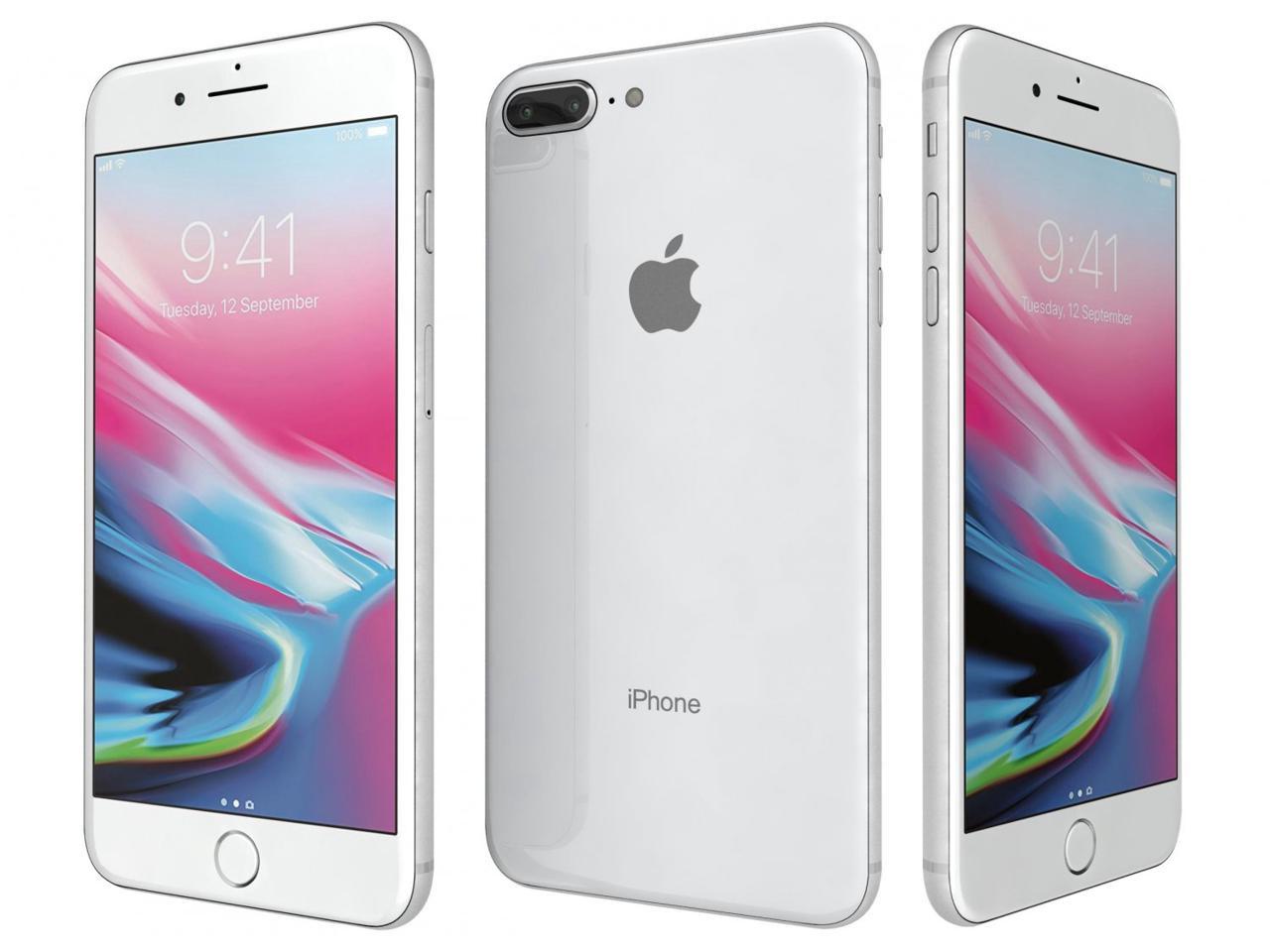 Refurbished: Apple iPhone 8 Plus Unlocked 256GB Silver - Newegg.com