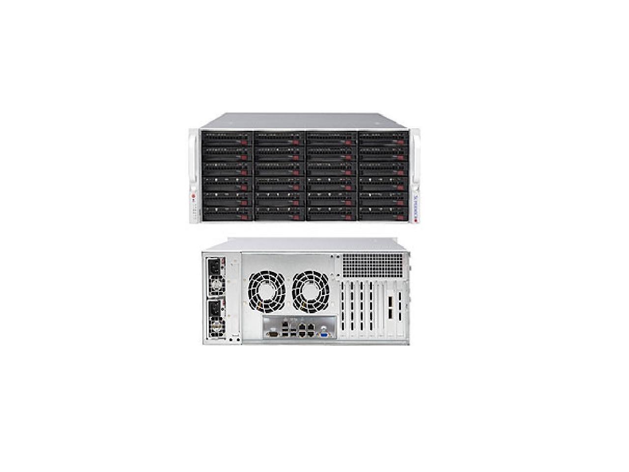 SUPERMICRO CSE-846BE1C-R1K23B Black 4U Rackmount Server Case - Newegg.com