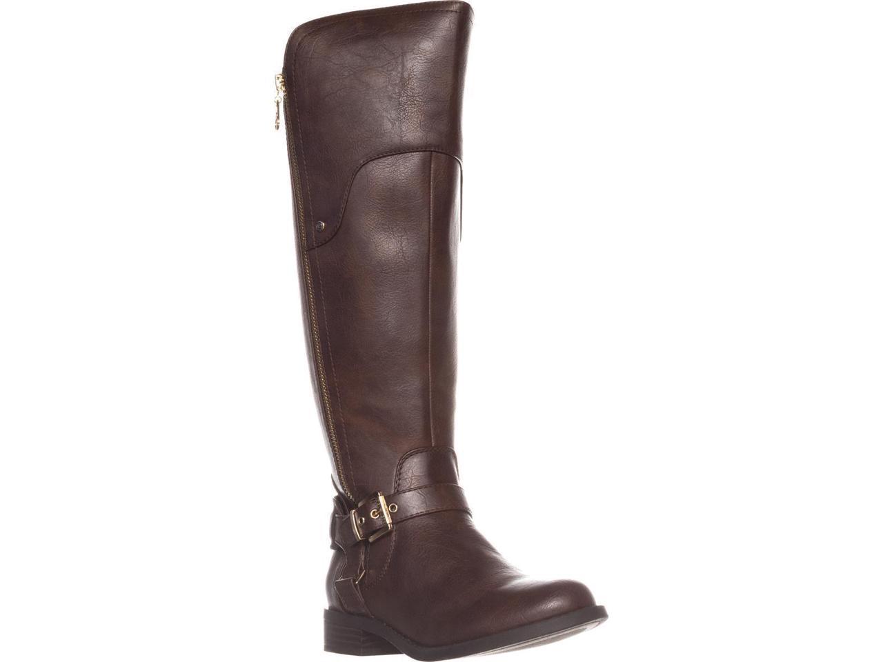 guess wide calf boots