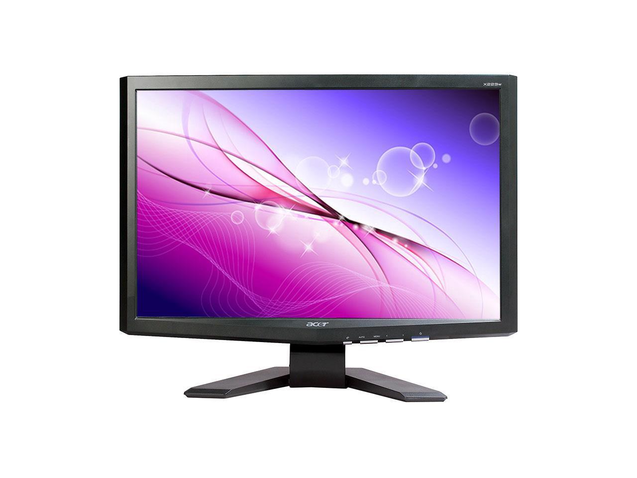 Refurbished ACER X223W 1680 x 1050 Resolution 22" WideScreen LCD Flat