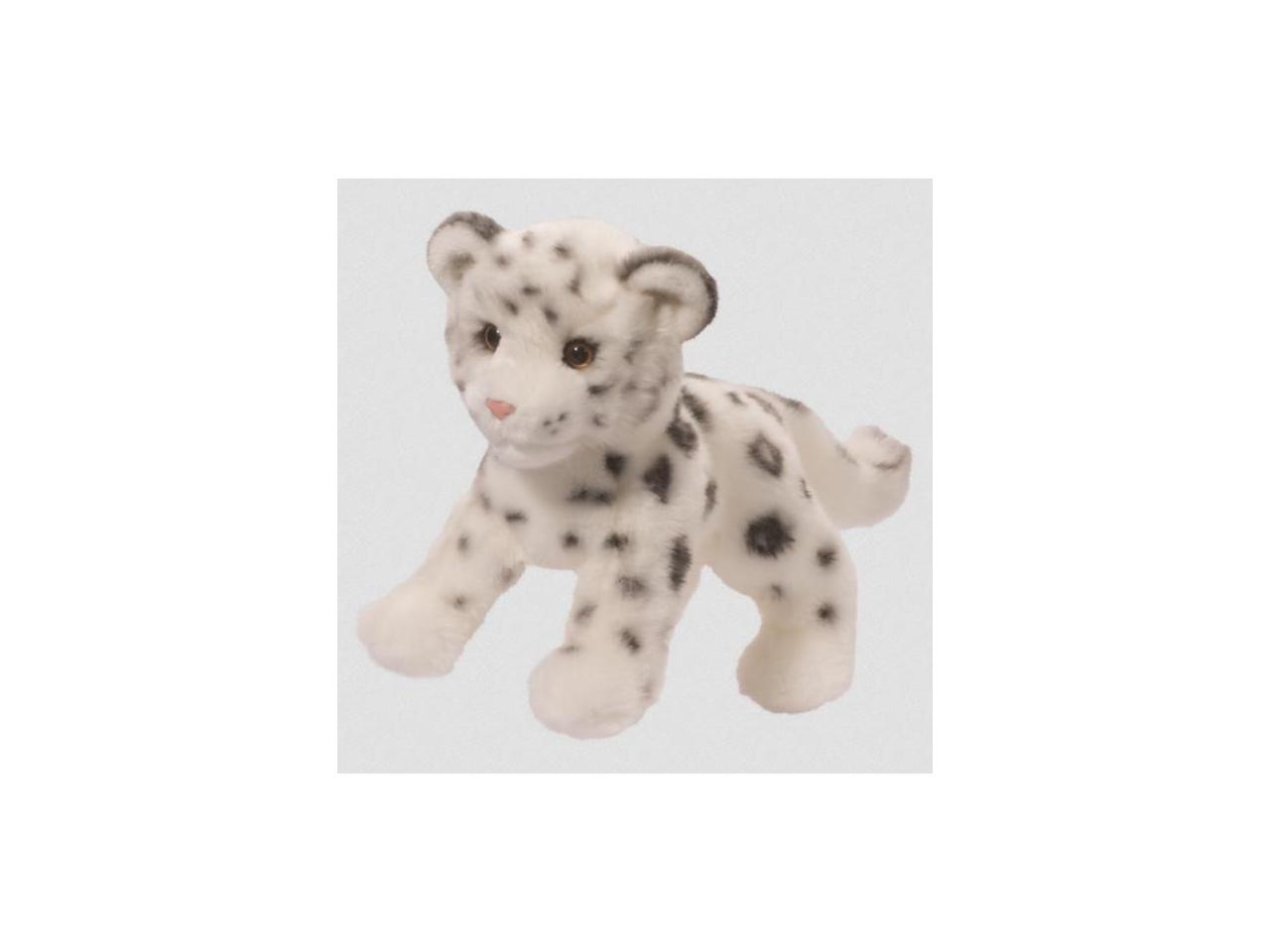 stuffed snow leopard