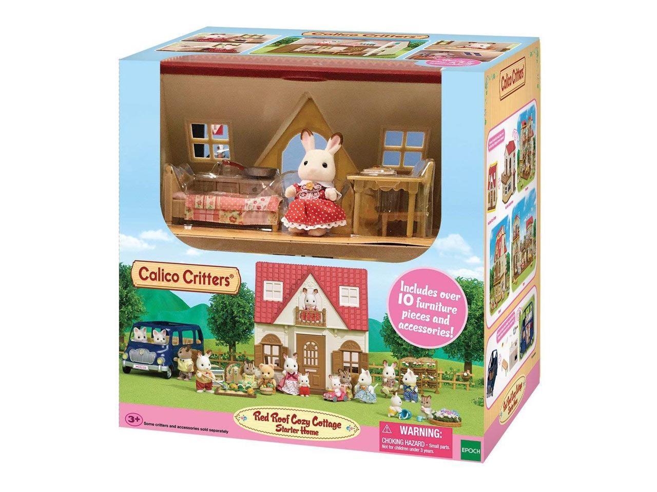 Toy Doll Accessories Calico Critters Kozy Kitchen Furniture Preschool Play Set 