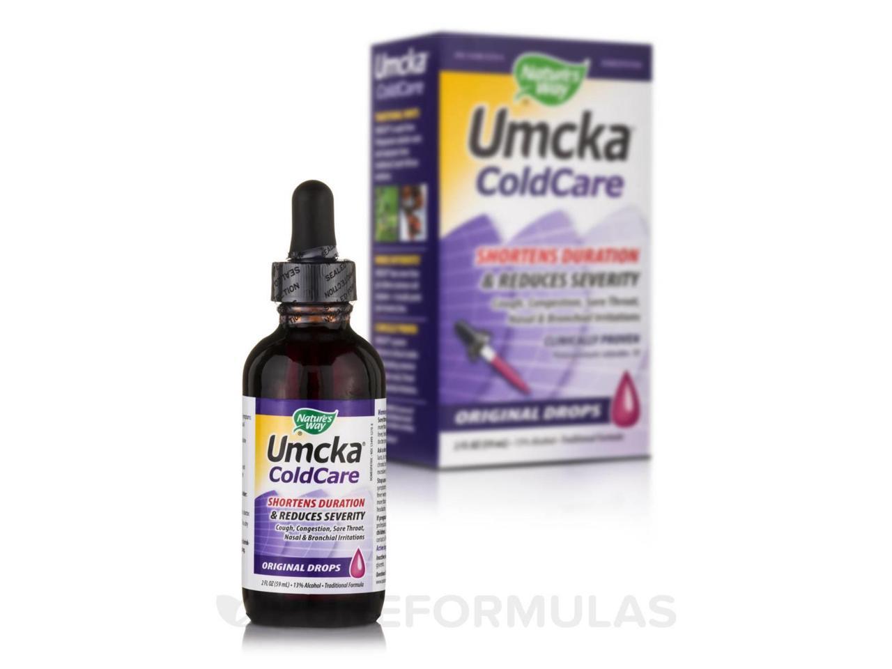 Umcka Coldcare Drops Nature S Way 2 Oz Liquid Newegg Com